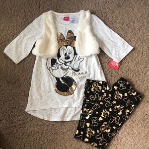 NWT Disney Minnie Mouse outfit